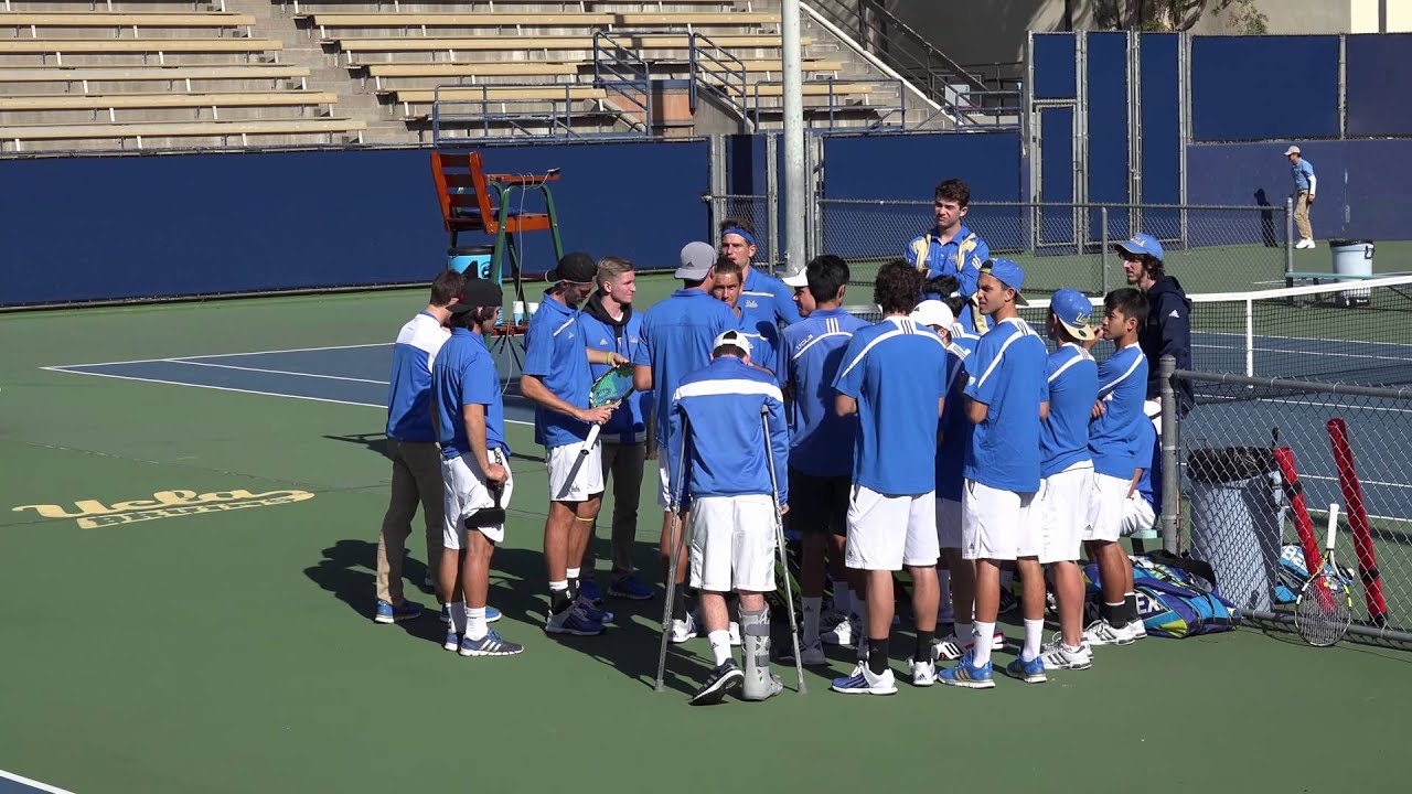 01 24 2016 UCLA#1 Vs Georgia Tech #1 men's doubles at LATC