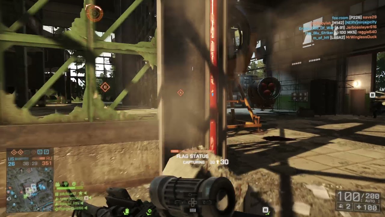 Battlefield 4 M60E4 Gameplay Part 2