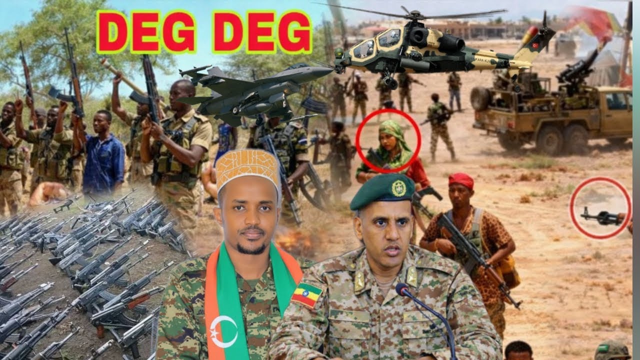 DEG DEG Beesha Ogaadeen oo Hub Culus Saakay ku wareejisay B/Ciise, Diyaaradaha F16 oo lagu,,,