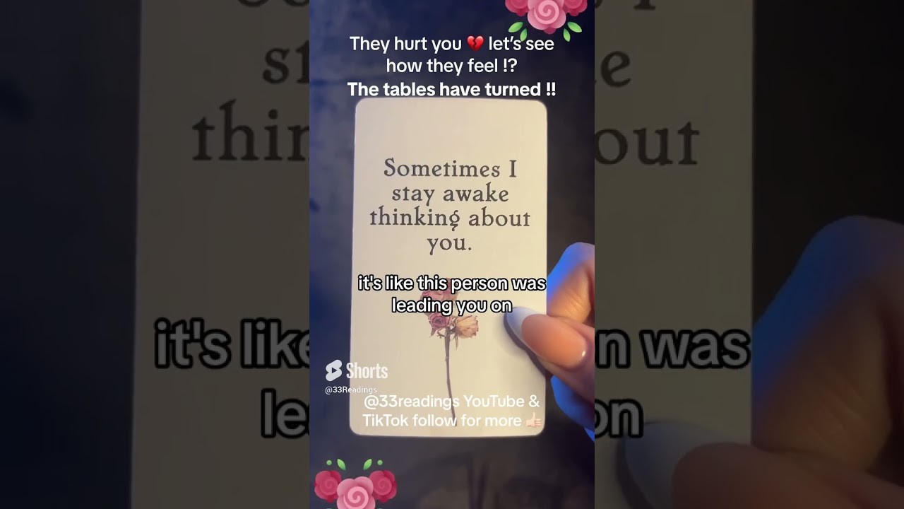 🩷SOMEONE HURT U !! NOW WANTS U BACK..#SHORTS #TAROT  #33readings