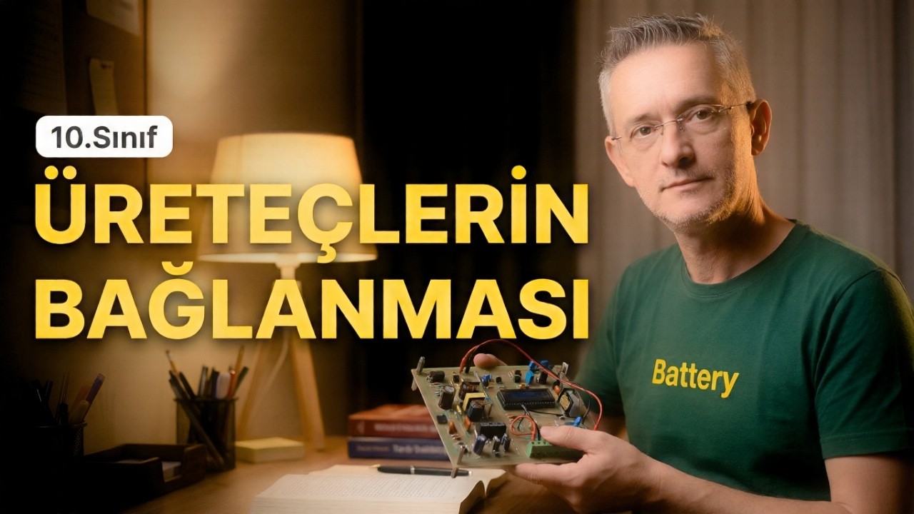 10.SINIF ÜRETEÇLERİN BAĞLANMASI  KONU ANLATIMI VE SORU ÇÖZÜMÜ| 10.SINIF FİZİK