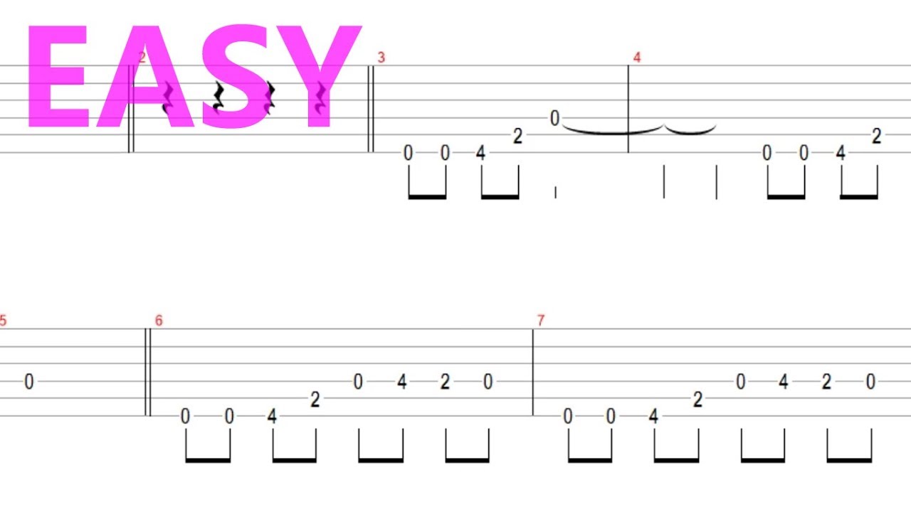 Roy Orbison - Oh, Pretty Woman Guitar Solo Tab+BackingTrack