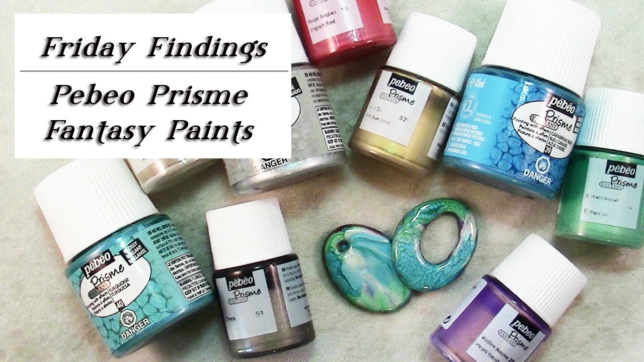 How To Use Pebeo Prisme Fantasy To Get Cool Paint Effects