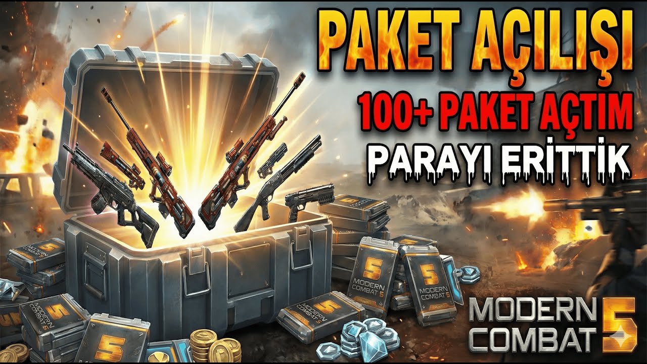 EFSANE PAKET AÇILIŞI/MODERN COMBAT 5