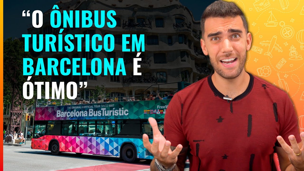☑️ Passeio de ônibus turístico em Barcelona! Hop On Hop Off! Onde comprar o ingresso mais barato?