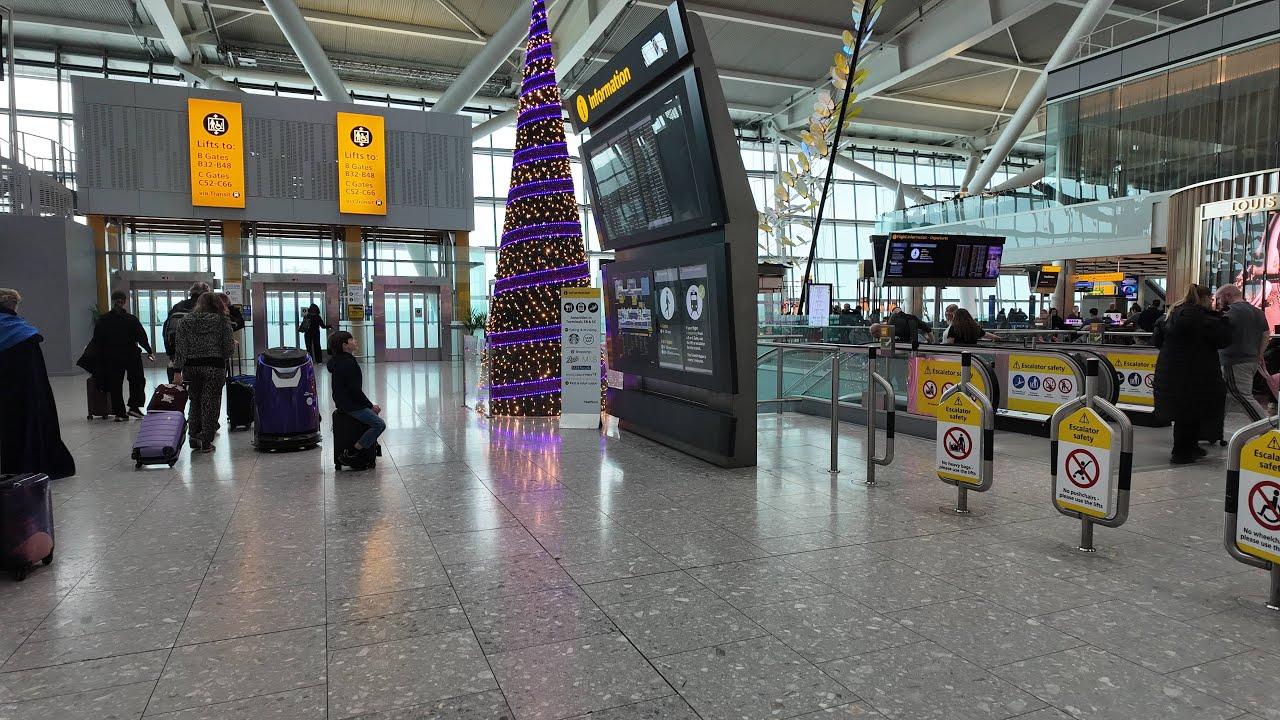 How to get from London Heathrows Terminal 5B (and 5C) back to Terminal 5A