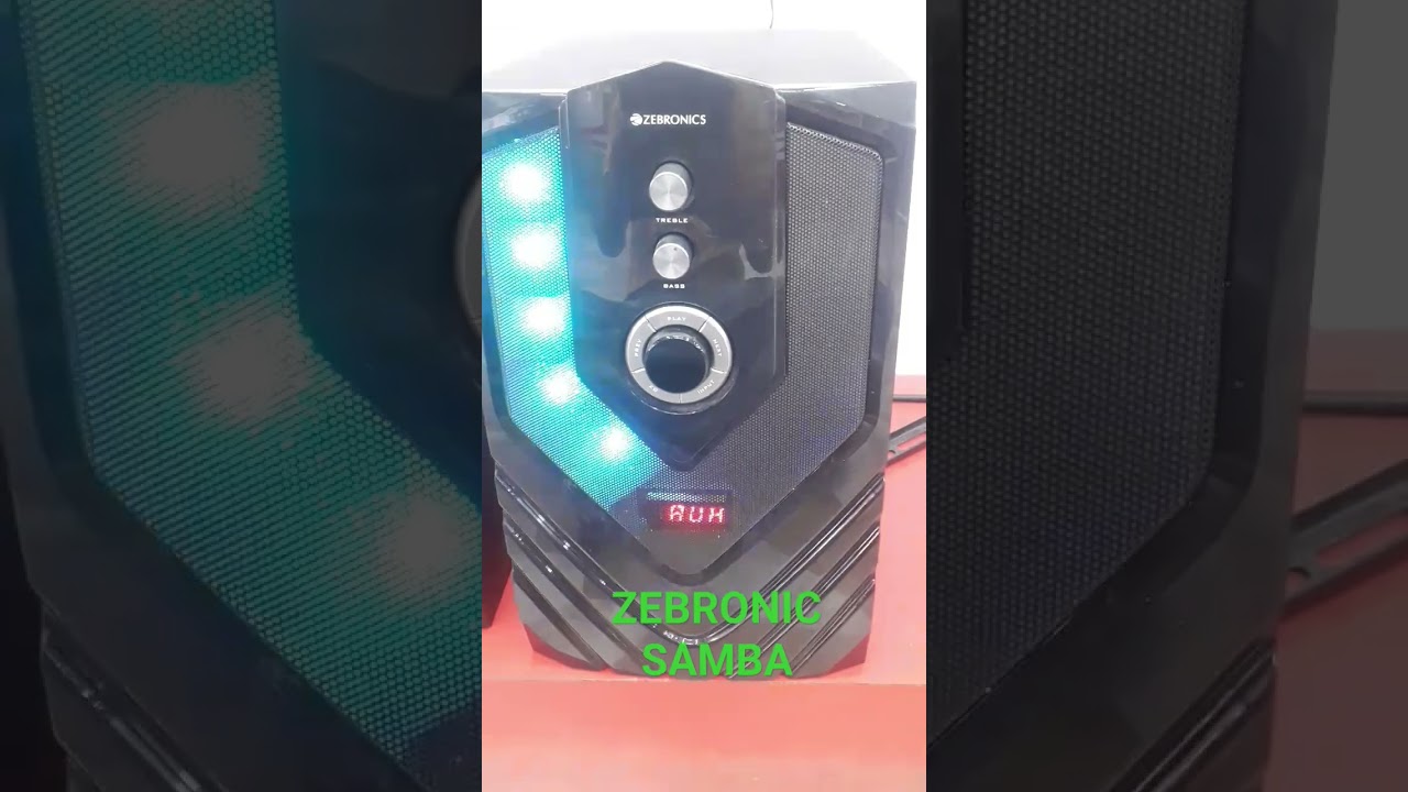 ZEBRONIC HOME THEATRE, MODEL-SAMBA, 1YEAR WARRANTY,