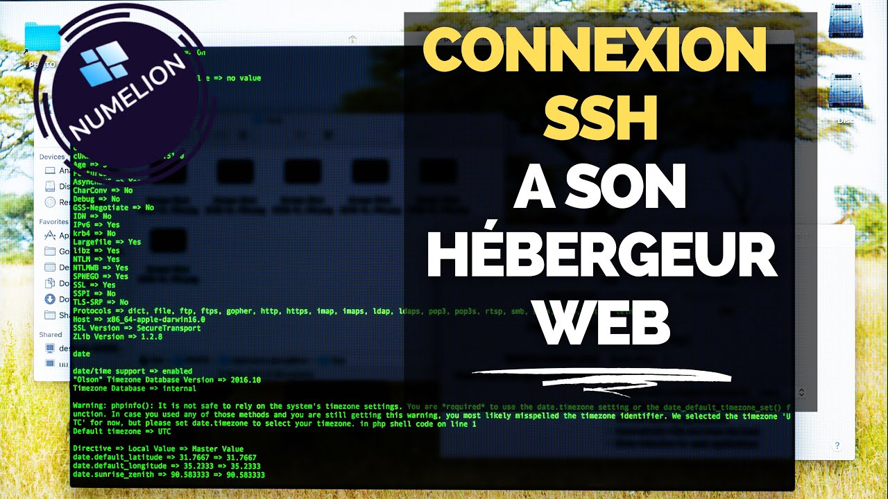 Créer une Connexion SSH chez son Hébergeur Web 🔒 [TUTORIEL DEMO] 🔒
