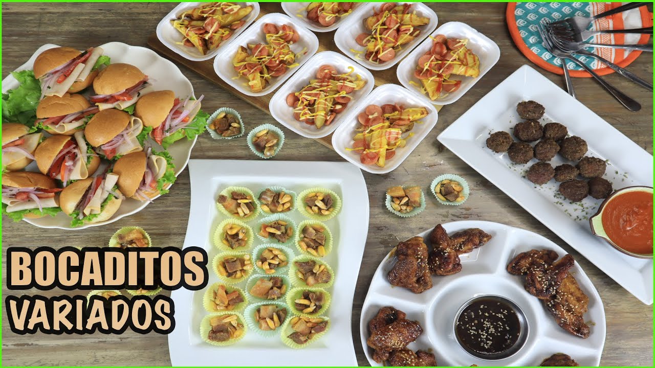 BOCADITOS VARIADOS - CELEBRA EL DIA DE LA MADRE
