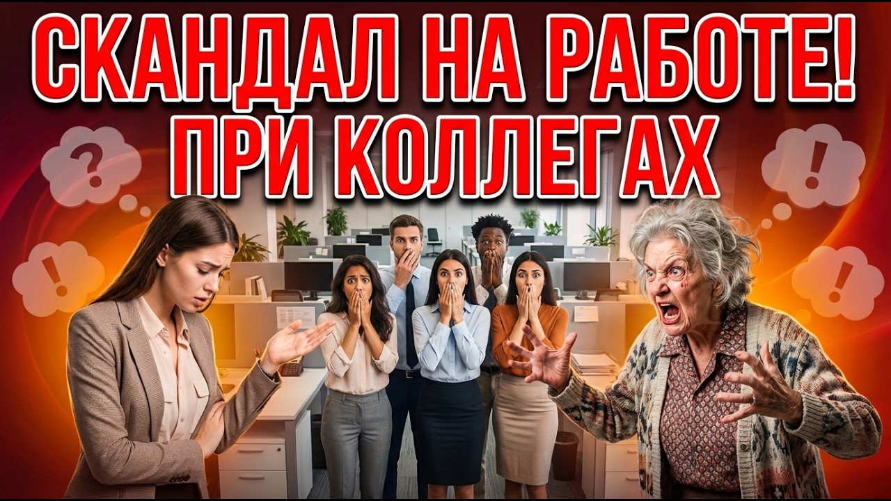 СВЕКРОВЬ пришла на МОЮ РАБОТУ — устроила скандал при коллегах