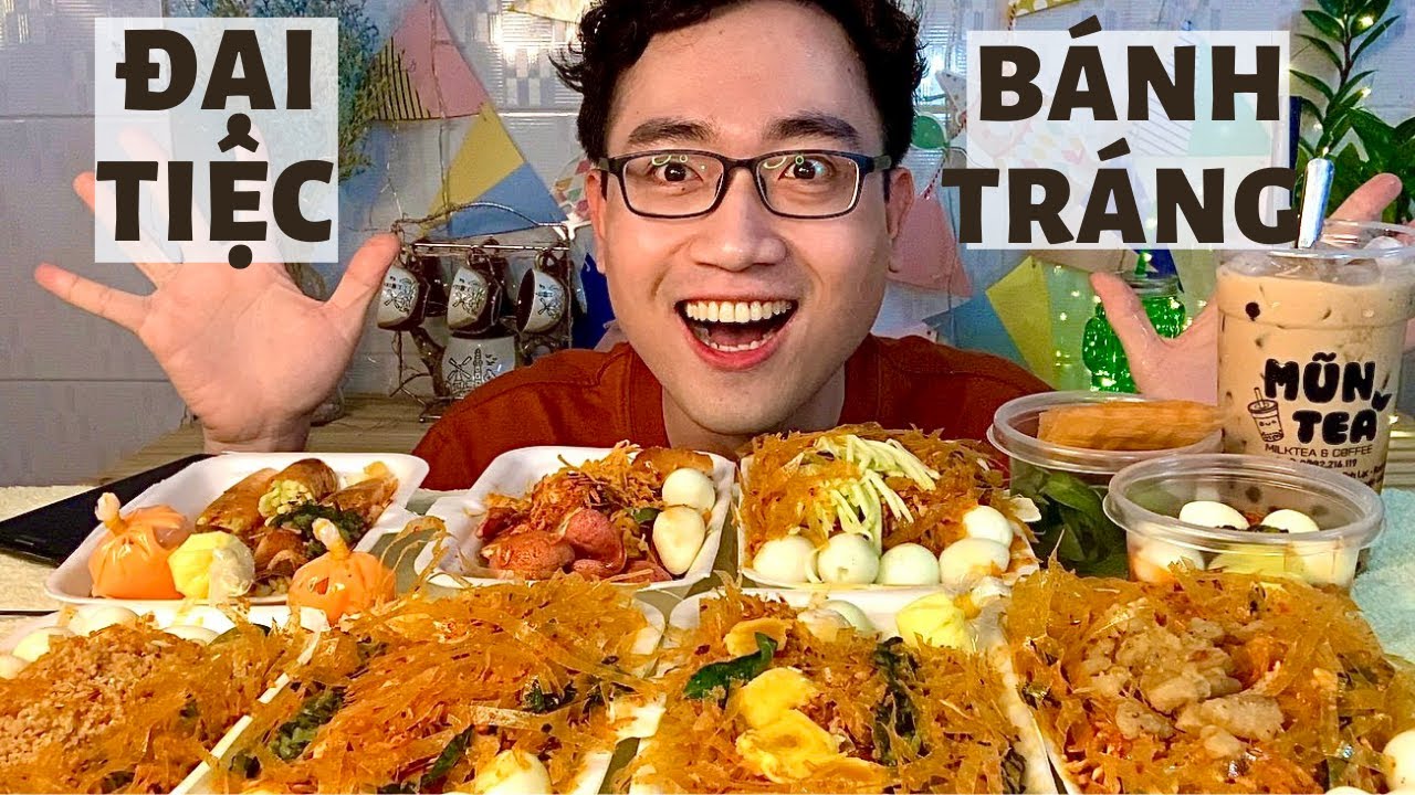 Ăn Đã Miệng Bánh Tráng Trộn Sốt Bơ Cay Các Loại + Bánh Tráng Chấm Sốt Thái Trứng + Bánh Tráng Cuộn