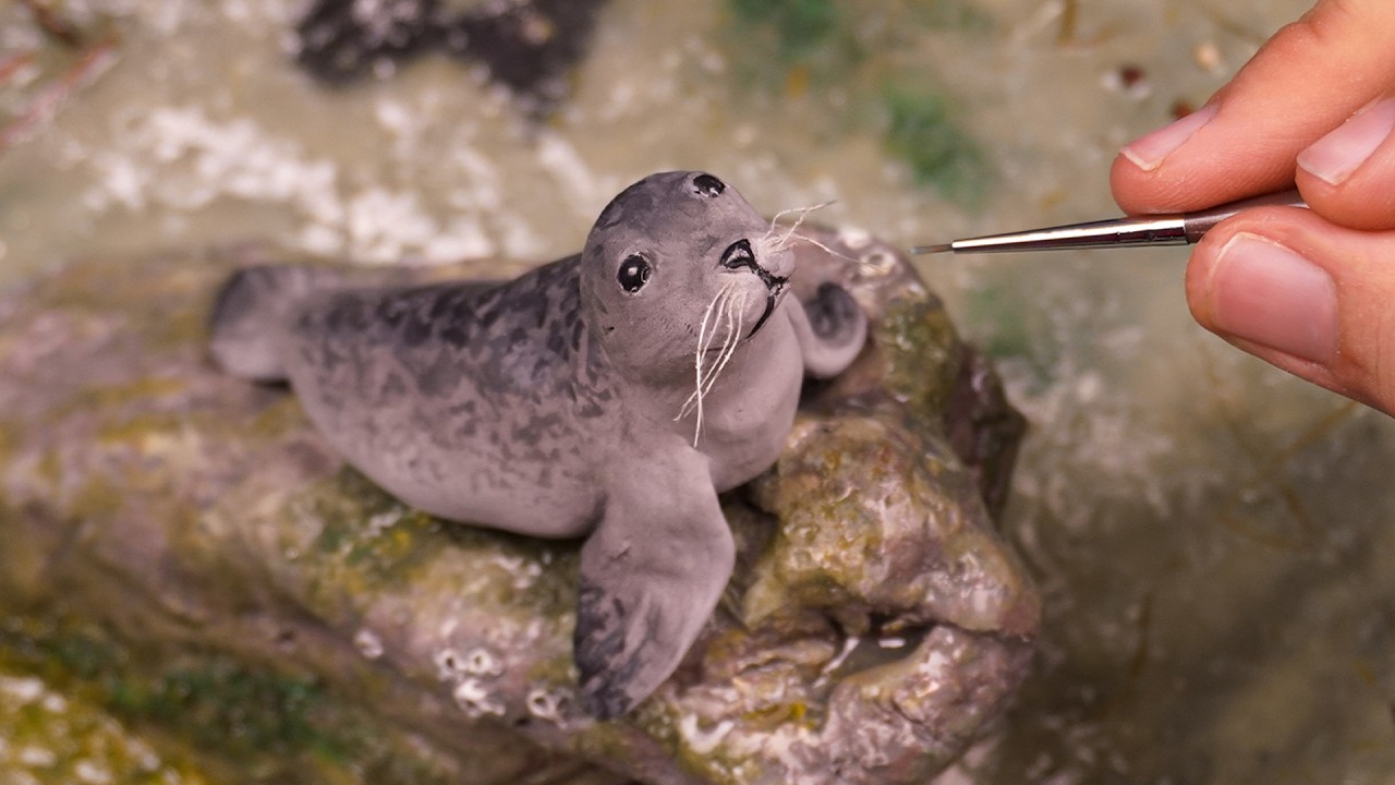 Sculpting an Endangered Seal – Step by Step Creation