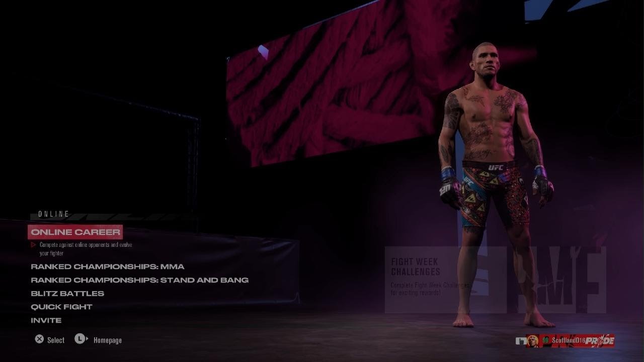 EA SPORTS UFC 5 McGregor clean headkick combo KO rage quit