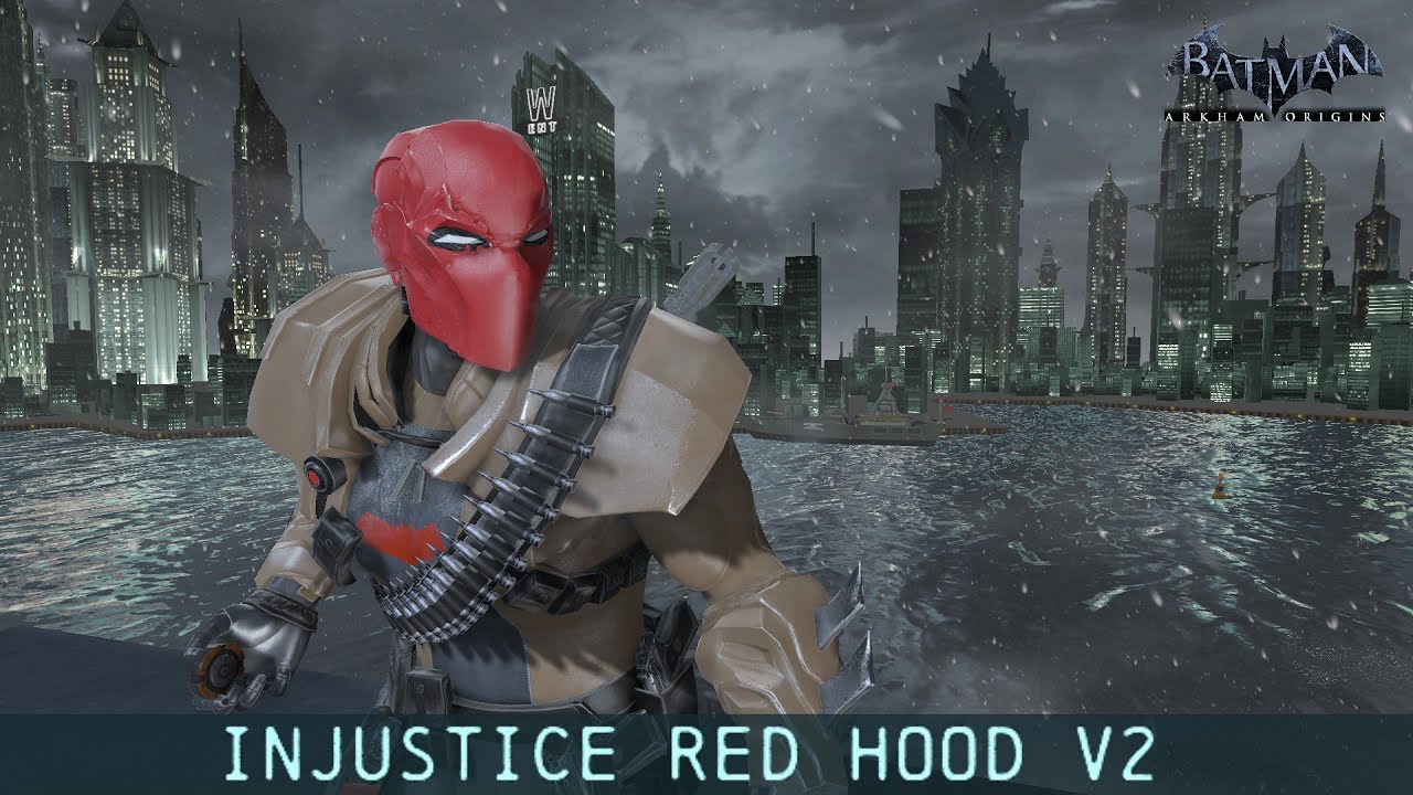 SKIN; Batman; Arkham Origins; Red Hood Injustice V2