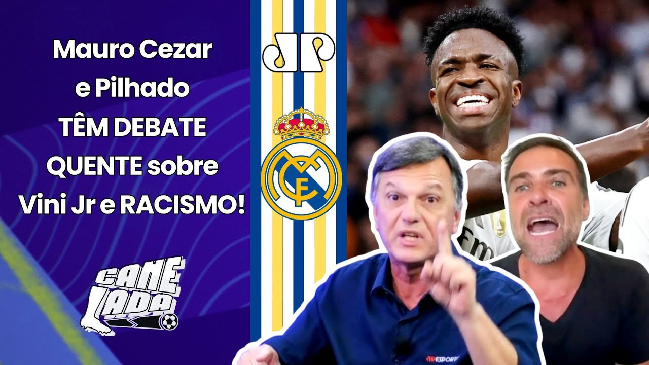 O DEBATE ESQUENTOU AO VIVO! Mauro Cezar e Pilhado DISCORDAM sobre Vinicius Jr ap&oacute;s Real x Barcelona!
