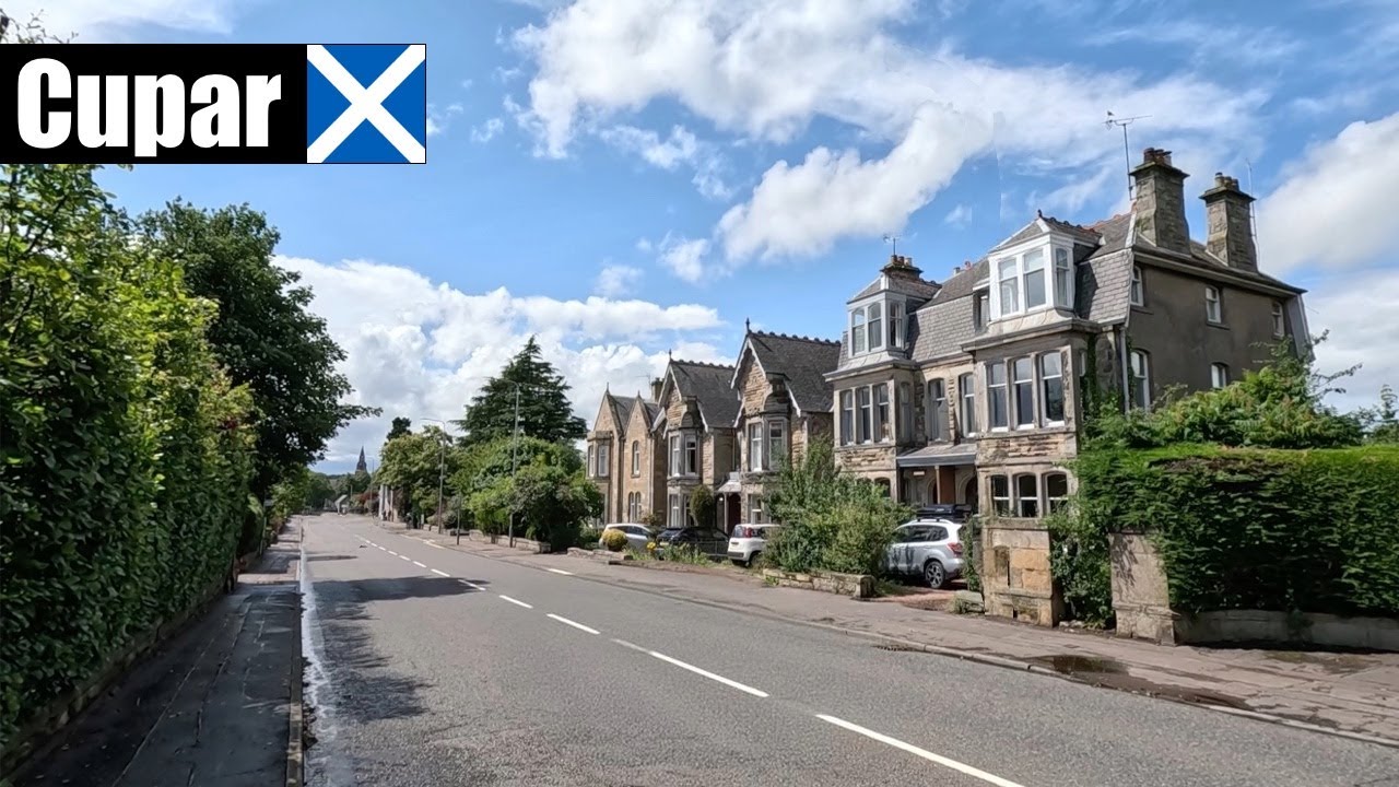 Я открываю для себя старейший рыночный город Шотландии — CUPAR