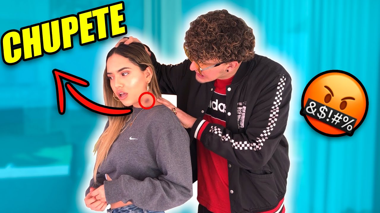 BROMA A MI NOVIO ME SORPRENDE CON CHUPETE! *mira como reacciona*