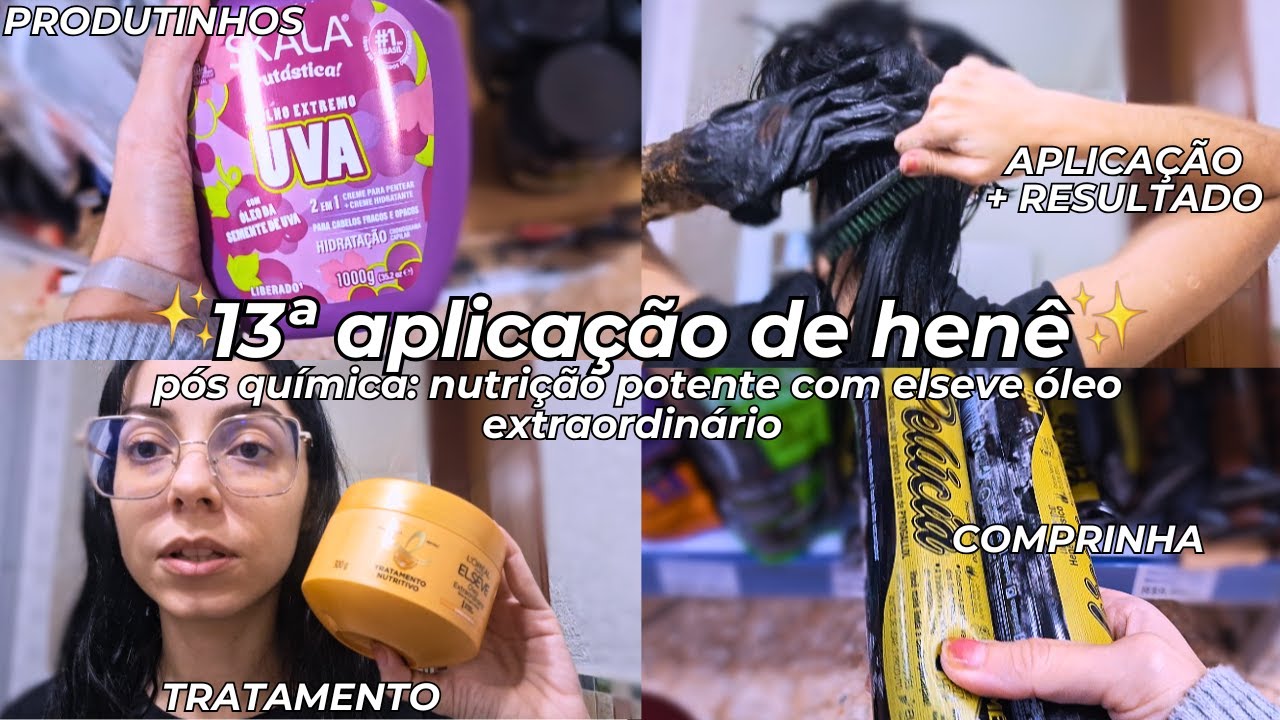 Meu cabelo NÃO ALISA 😥 13ª aplicação Henê Pelúcia Médio