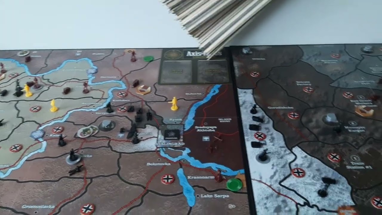 Axis and Allies Stalingrad Another Go! Russian moves turn 10
