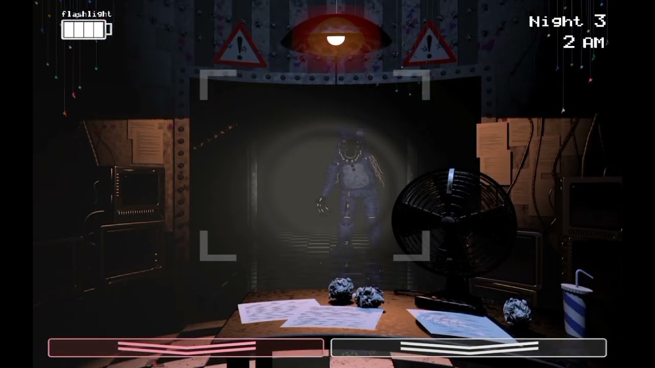 Intentandome pasar la noche 3 de fnaf 2