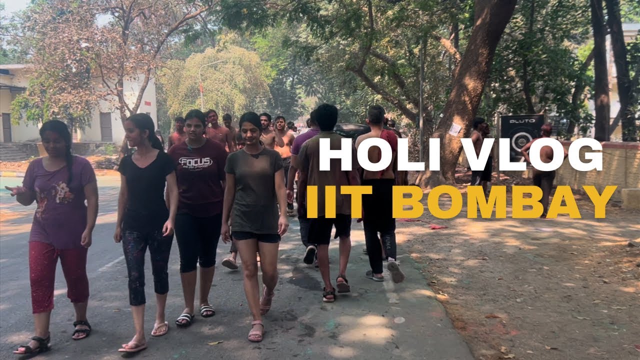 Holi Vlog IIT Bombay 2025 | Celebrations | #holi #holi2025 #iit