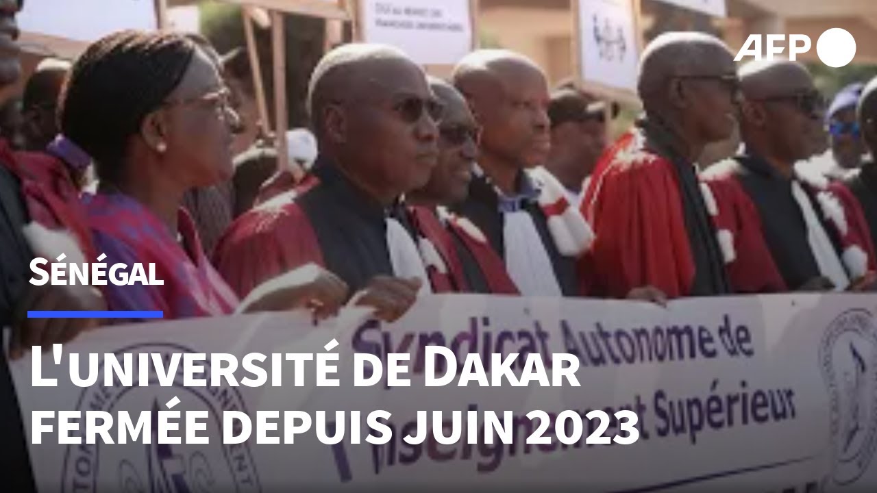 L'université de Dakar est fermée depuis juin 2023 | AFP