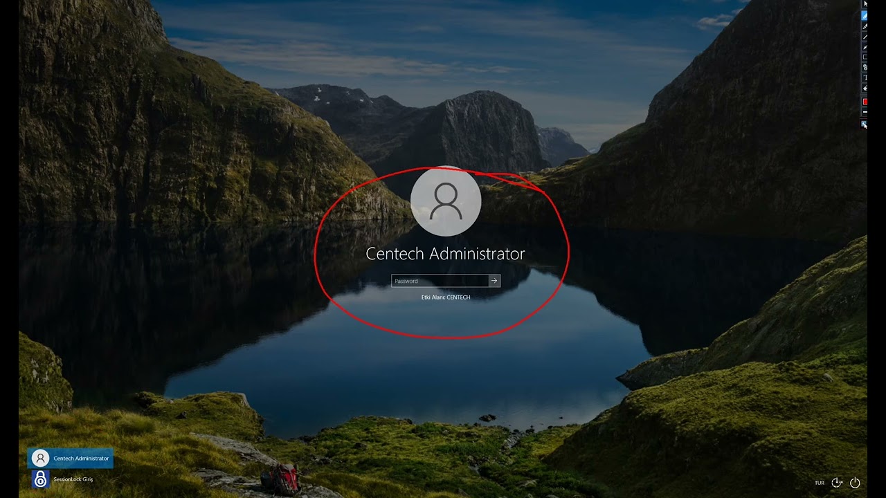 Custom credential provider for 2 factor authentication #sessionlock by #centech
