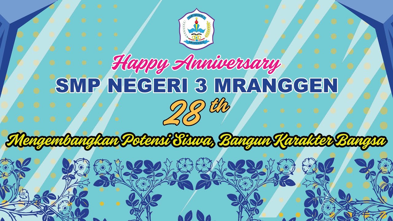 Acara Puncak HUT SMP Negeri 3 Mranggen Ke- 28