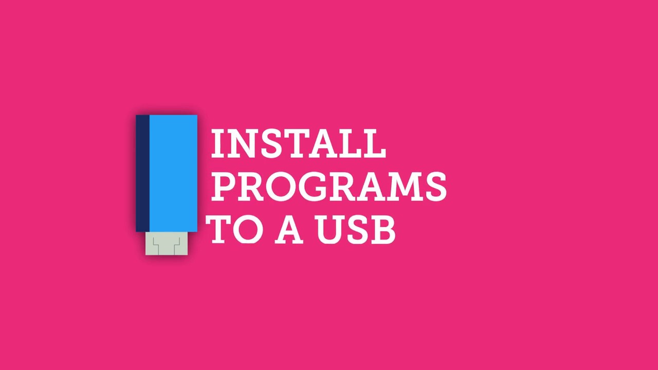 Install a Program to a USB Drive || ASAP Tech
