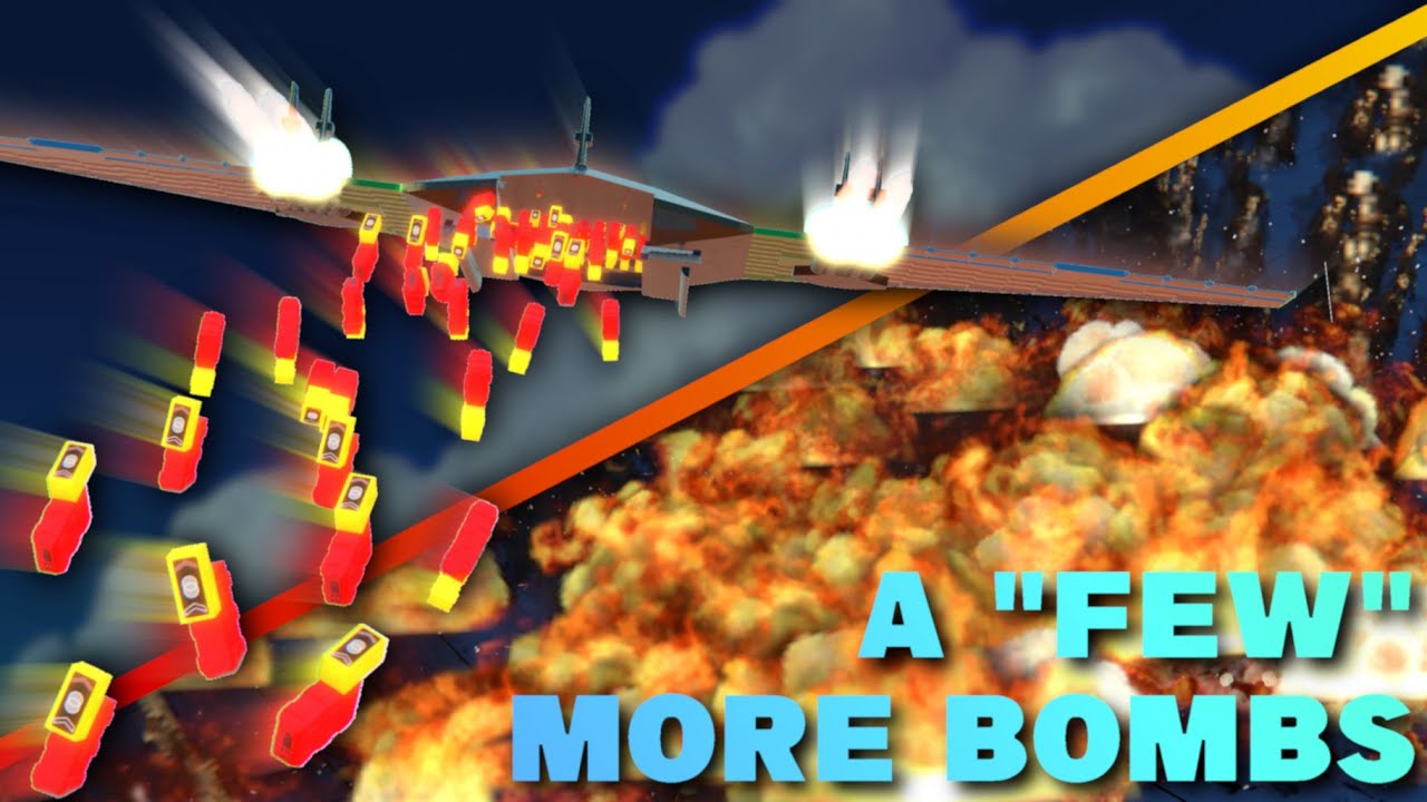 Dropping an Even More Absurd Amount of Bombs - Trailmakers