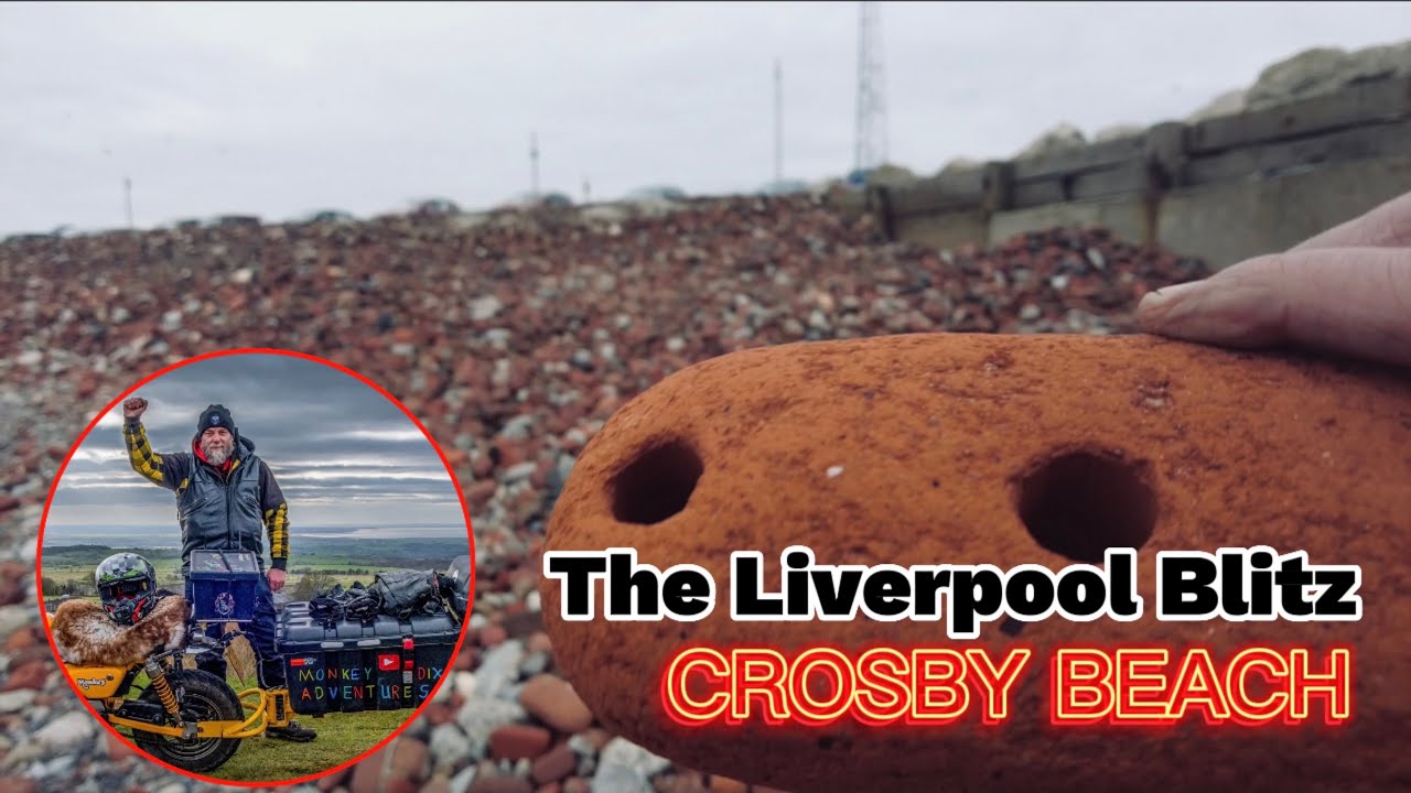 CROSBY BEACH : THE LIVERPOOL BLITZ connection, WORLD WAR 2 HISTORY AT YOUR FINGERTIPS