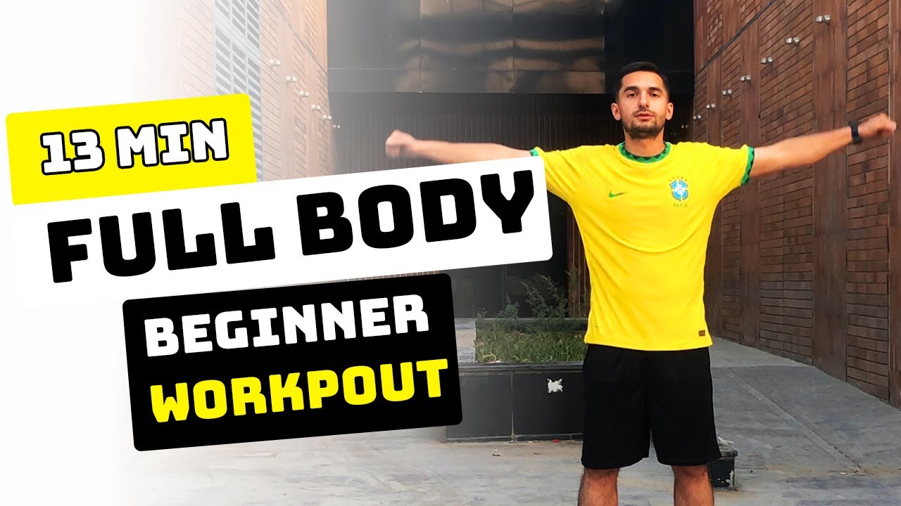 🔥 13 MIN-Low impact Exercise Home Workout without dumbbell