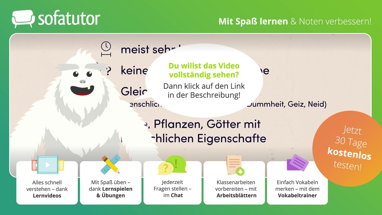 Fabeln von &Auml;sop &ndash; Steckbrief, Merkmale & Beispiele