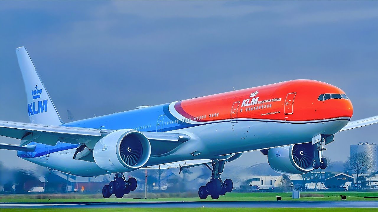 [4K] 26 BEAUTIFUL Airplane Takeoff & Landings 🇳🇱 | Amsterdam Airport Spotting | AMS/EHAM