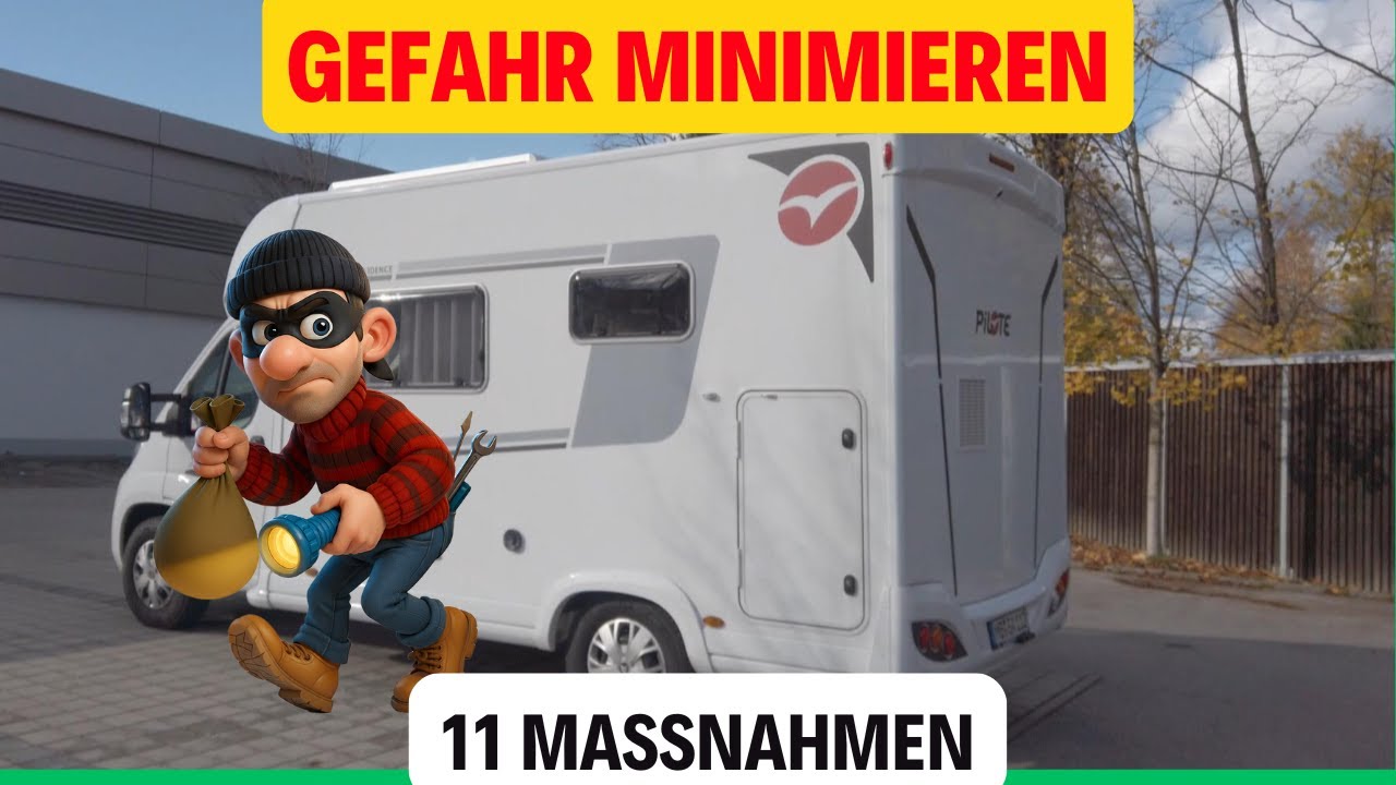 So schützt du dein Wohnmobil gegen Einbruch! 11 Maßnahmen für mehr Schutz!