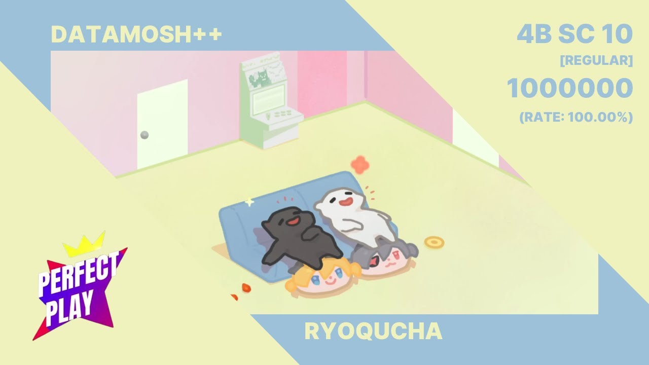 〚DJMAX RESPECT V〛DATAMOSH++ - RYOQUCHA _ 4B SC 10 PERFECT PLAY