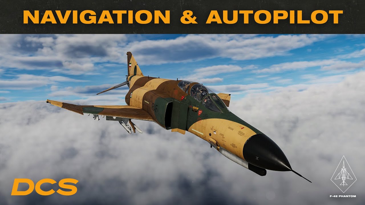 Учебное пособие DCS F-4E, часть 4 — Навигация и автопилот