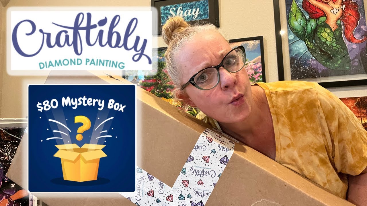 Craftibly Diamond Painting Mystery Box!!!! 😲??😲??