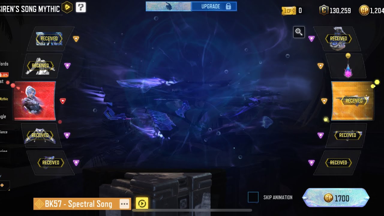 Codm mythic siren lucky draw | codm legendary bk57 spectral song with gunsmith and gameplay lucky