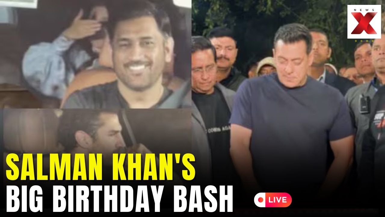 Salman Khan Birthday Party LIVE: Celebrities Que Up at Salman Khan&rsquo;s Panvel Home | Birthday Visuals