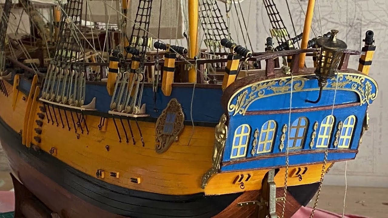 Building Endeavour Pt.95...(More sails)..Looks GORGEOUS!!