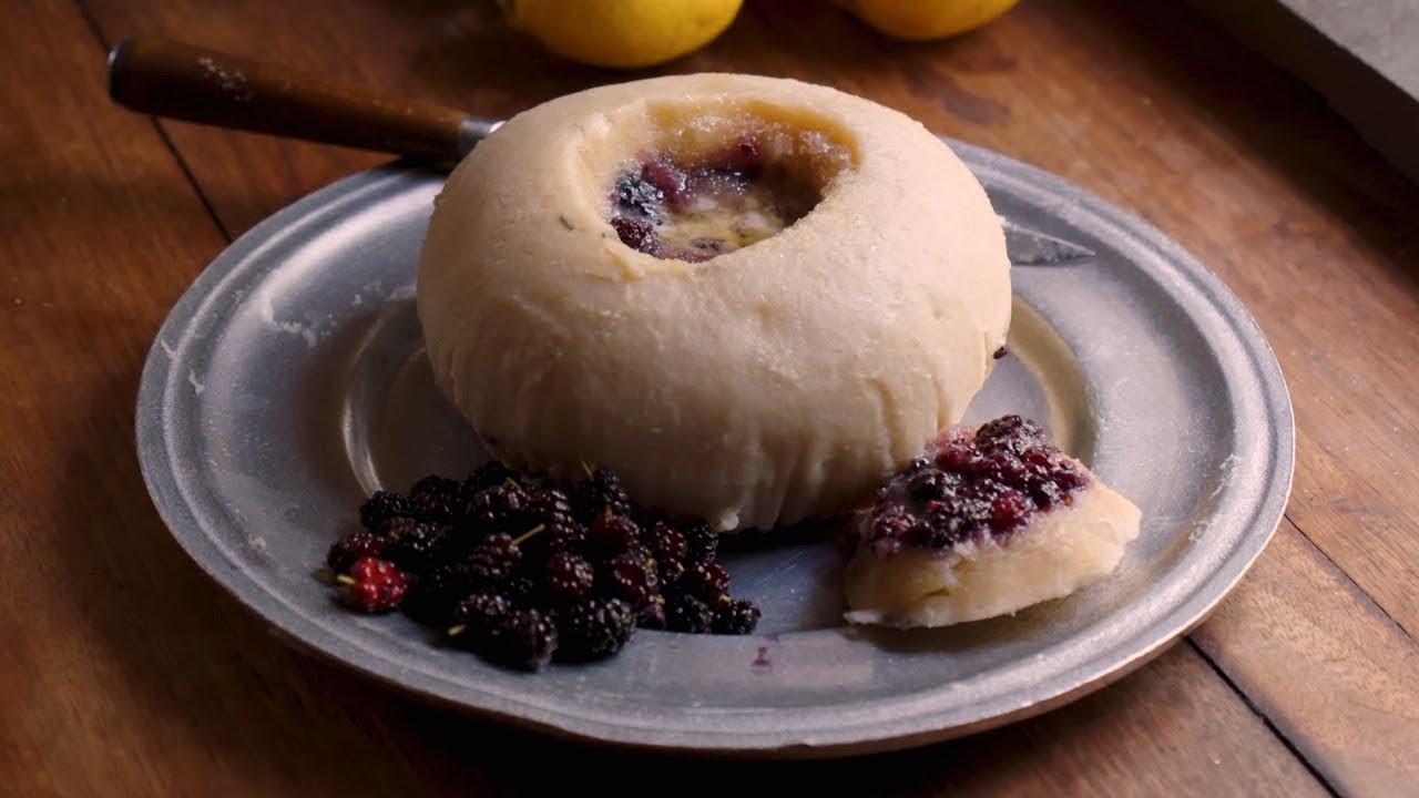 Mulberry Pudding Delight - 18th Century Cooking
