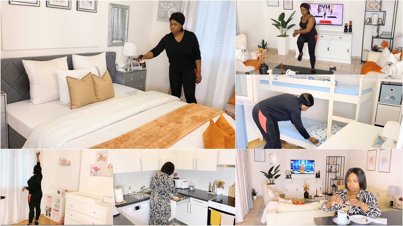 MORNING ROUTINE: MATINÉE D’UNE MAMAN DE 3 ENFANTS  // MÉNAGE, SPORT, REPASSAGE & DÉTENTE!!!