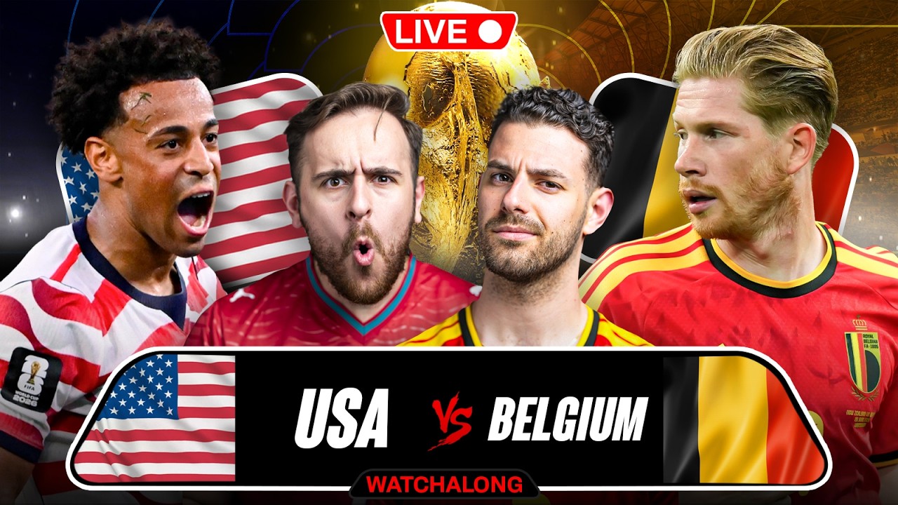 USA VS BELGIUM WORLD CUP LIVE STREAM!