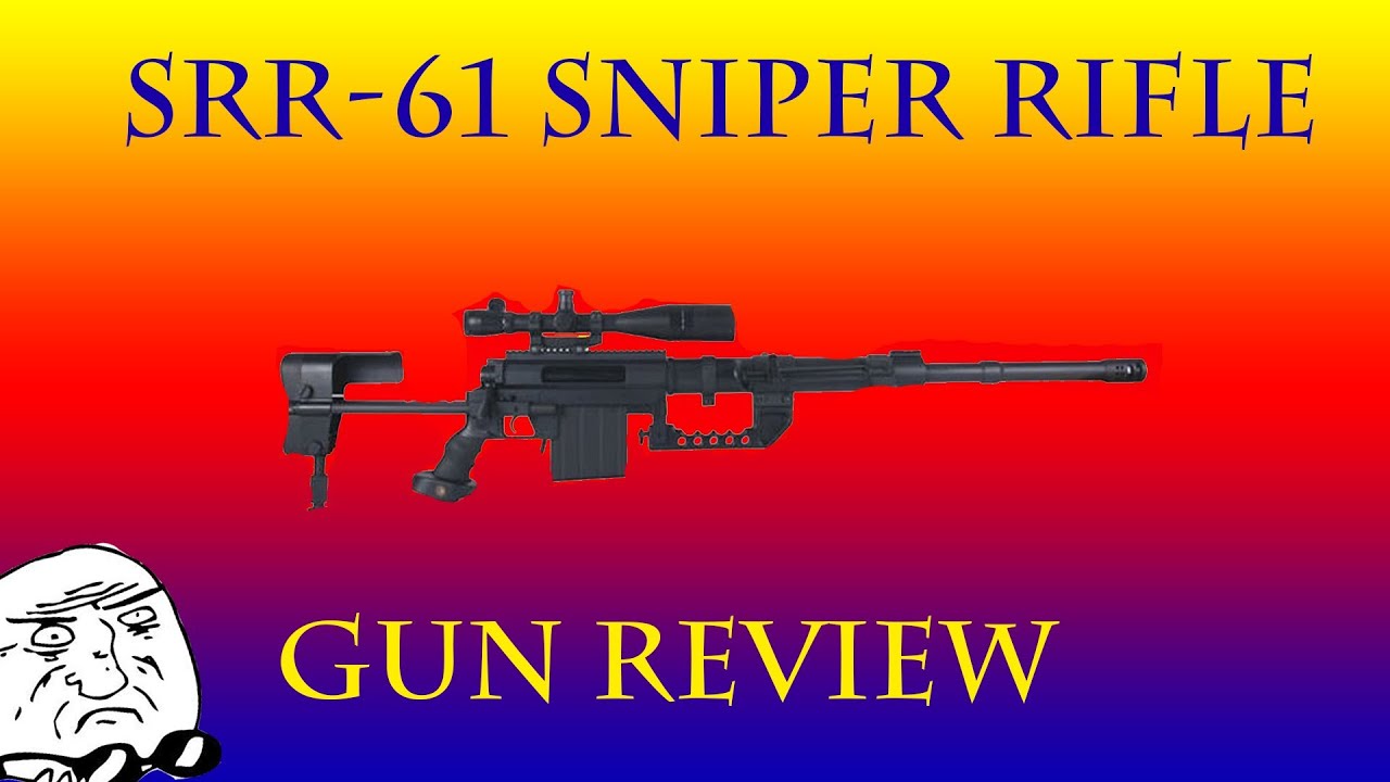 SRR-61 Sniper Rifle Gun Review! Battlefield 4