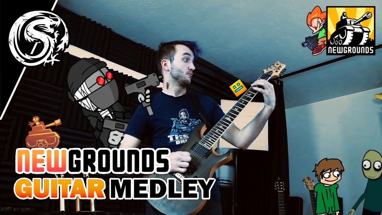 NEWGROUNDS GUITAR MEDLEY | AlphaStorm