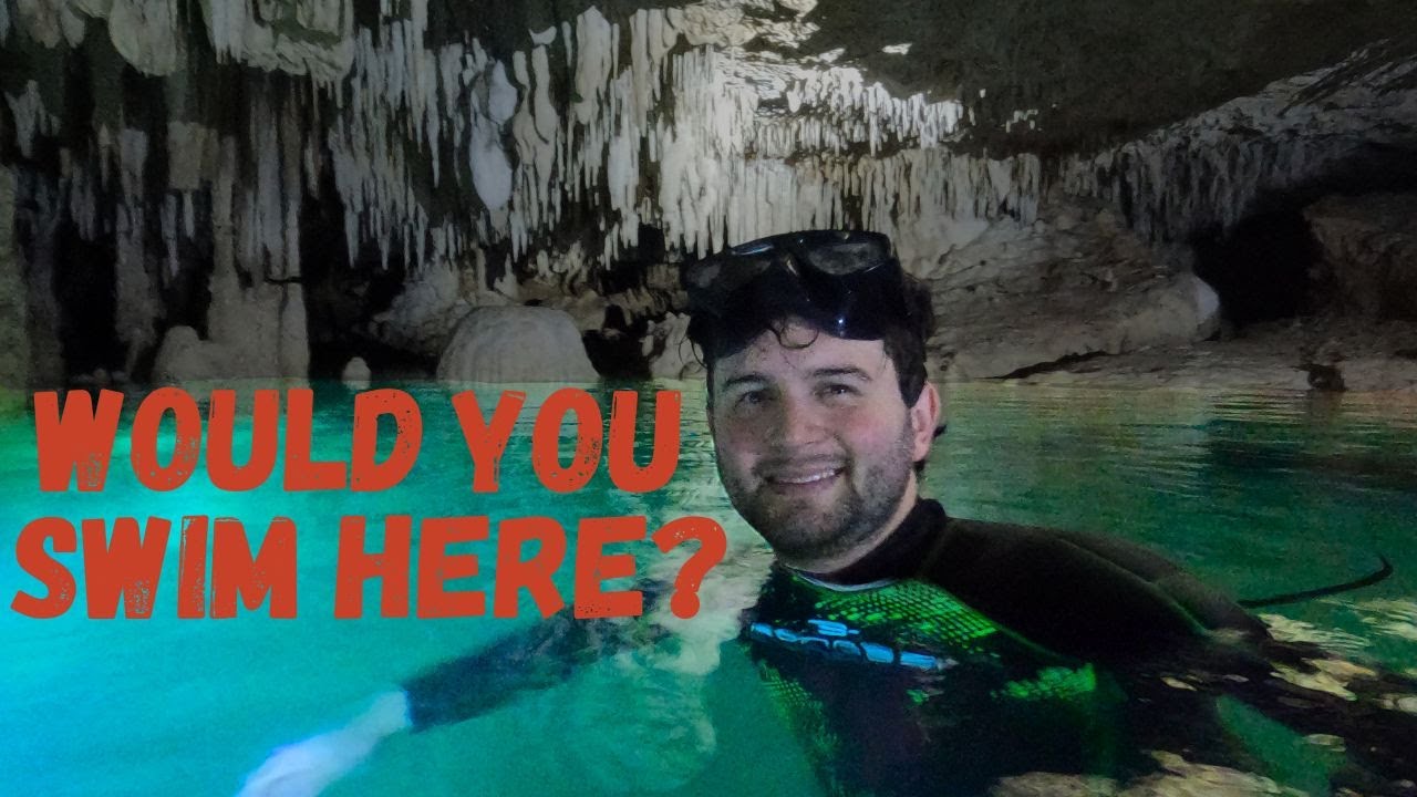 Exploring Cave Cenotes Near Tulum, Mexico