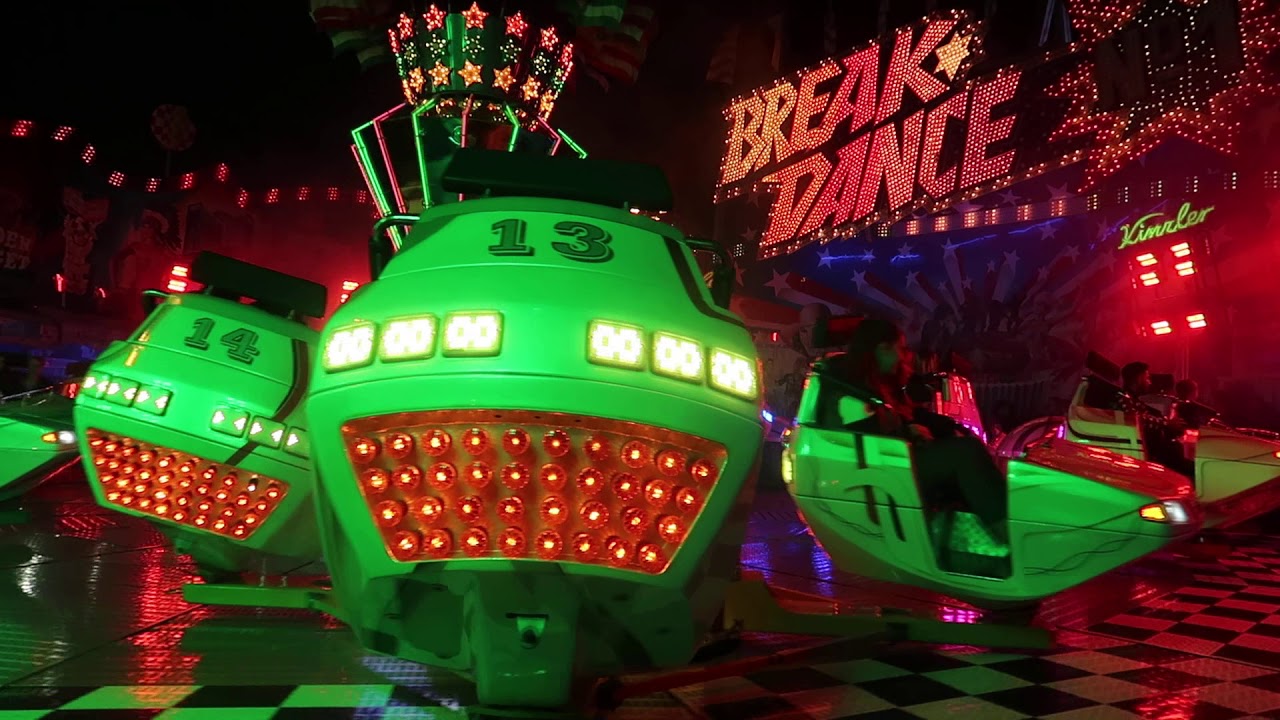 Break Dance No.1 - Kinzler (Offride 2 Fahrten ) Cannstatter Wasen Stuttgart 2019