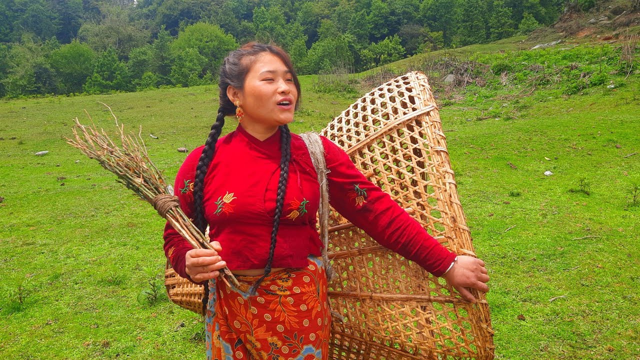 जङ्गलमा पट्कर | Beautiful Nepal Mountain Village Simple Happy Lifestyles Unseen Nepal Village Nepal