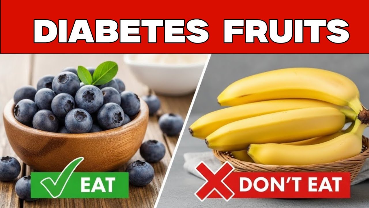 Best & Worst Fruits for Diabetes – Eat These, Avoid These!